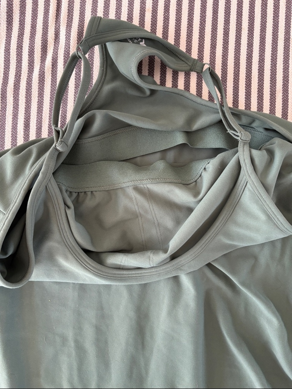 Old Navy Active Dark Green Tank Dress - Picture 3 of 4